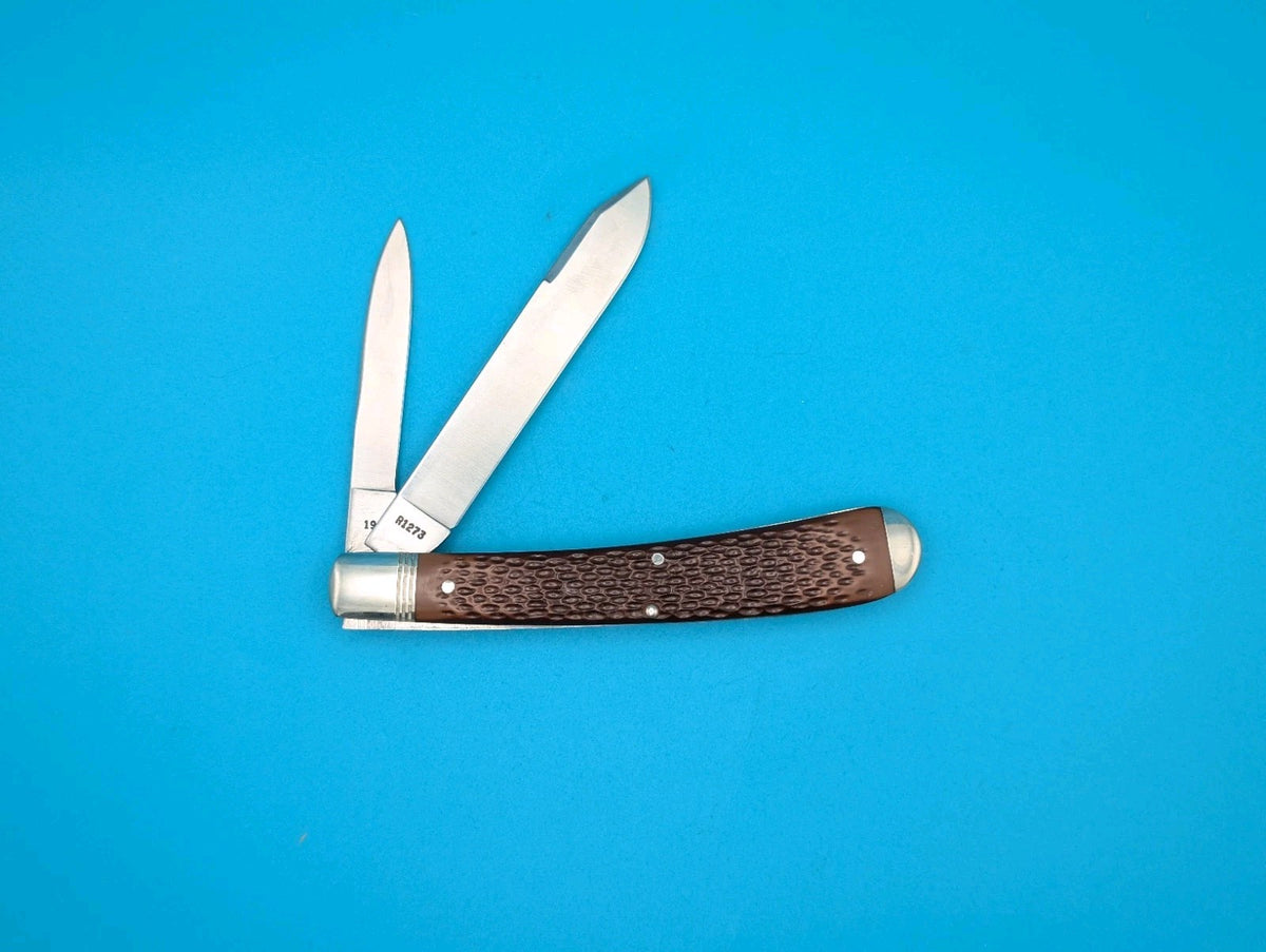 Remington R1273 Folding Blade Knife 9.5" X 5.25" Master Guide 1995 Bullet USA