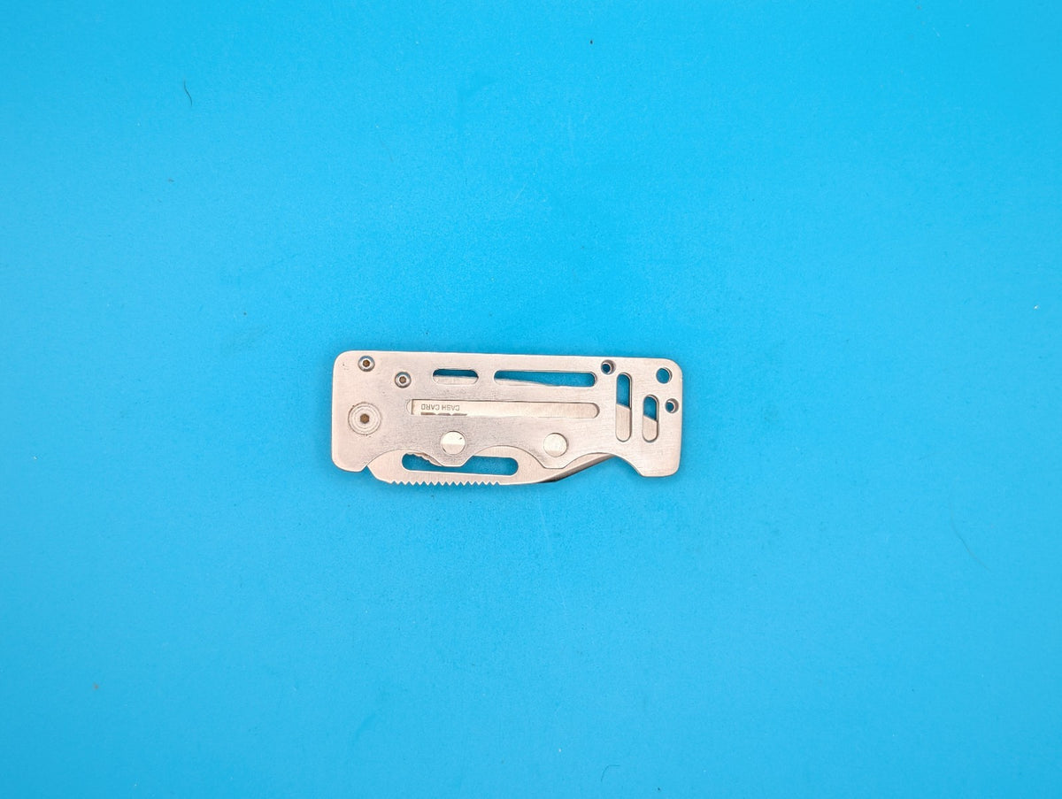 SOG Cash Card Frame Lock Knife Stainless Steel Money Clip!