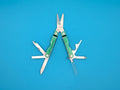 Leatherman Micra Multi-Tool, Knife, Scissors, Key Ring, Green!