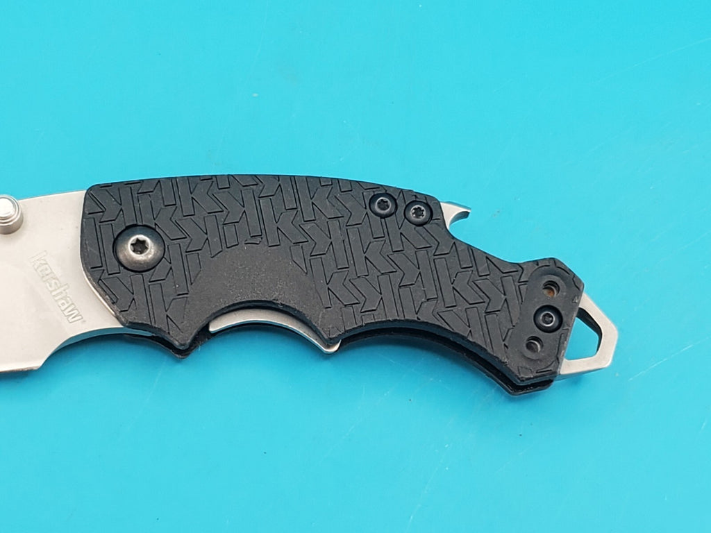 Kershaw Black "Shuffle" Small Folding Pocket Knife & Bottle Opener - 8700