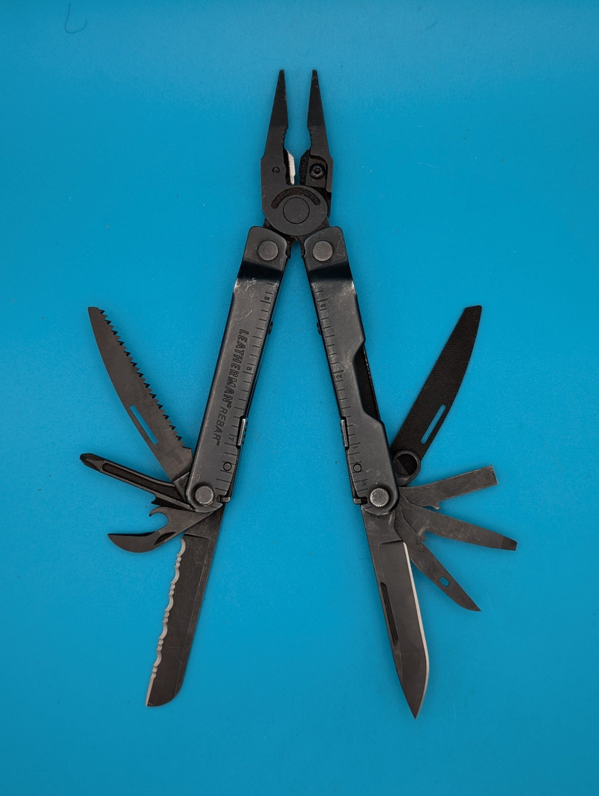 Leatherman Rebar Multi-Tool! Free Shipping! BLACK OXIDE!