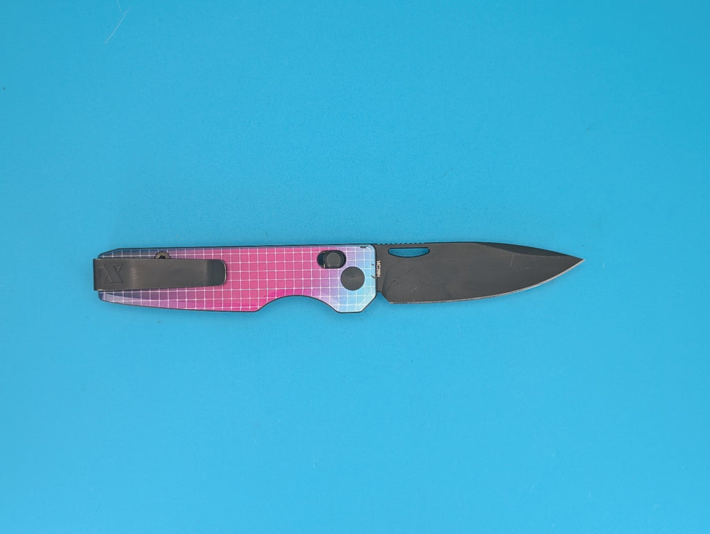 Ridge Knife Everyday Folder 14C28N Plain Edge Axis Lock Folding Pocket Knife!