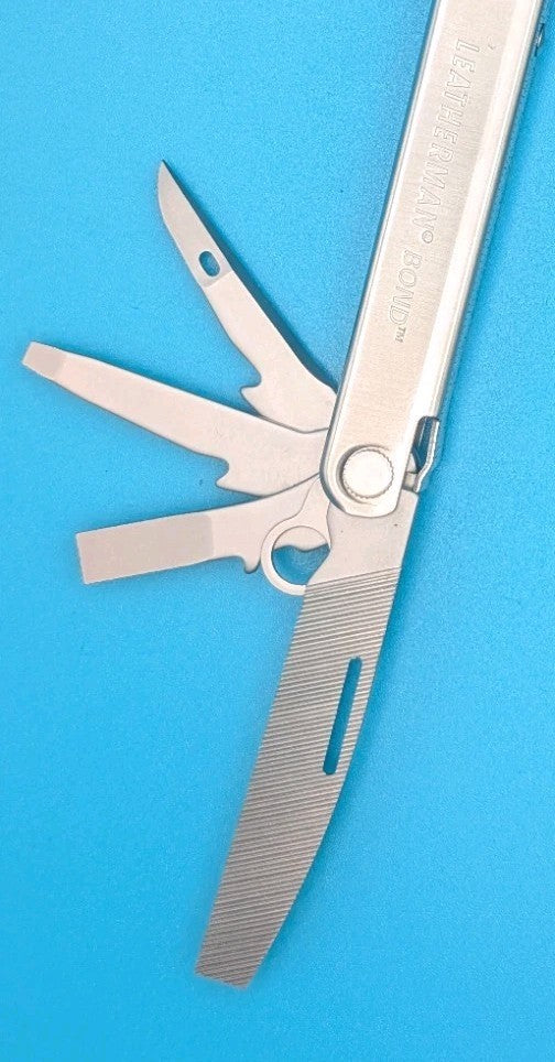 LEATHERMAN Bond Multitool, Stainless Steel Everyday Tool!