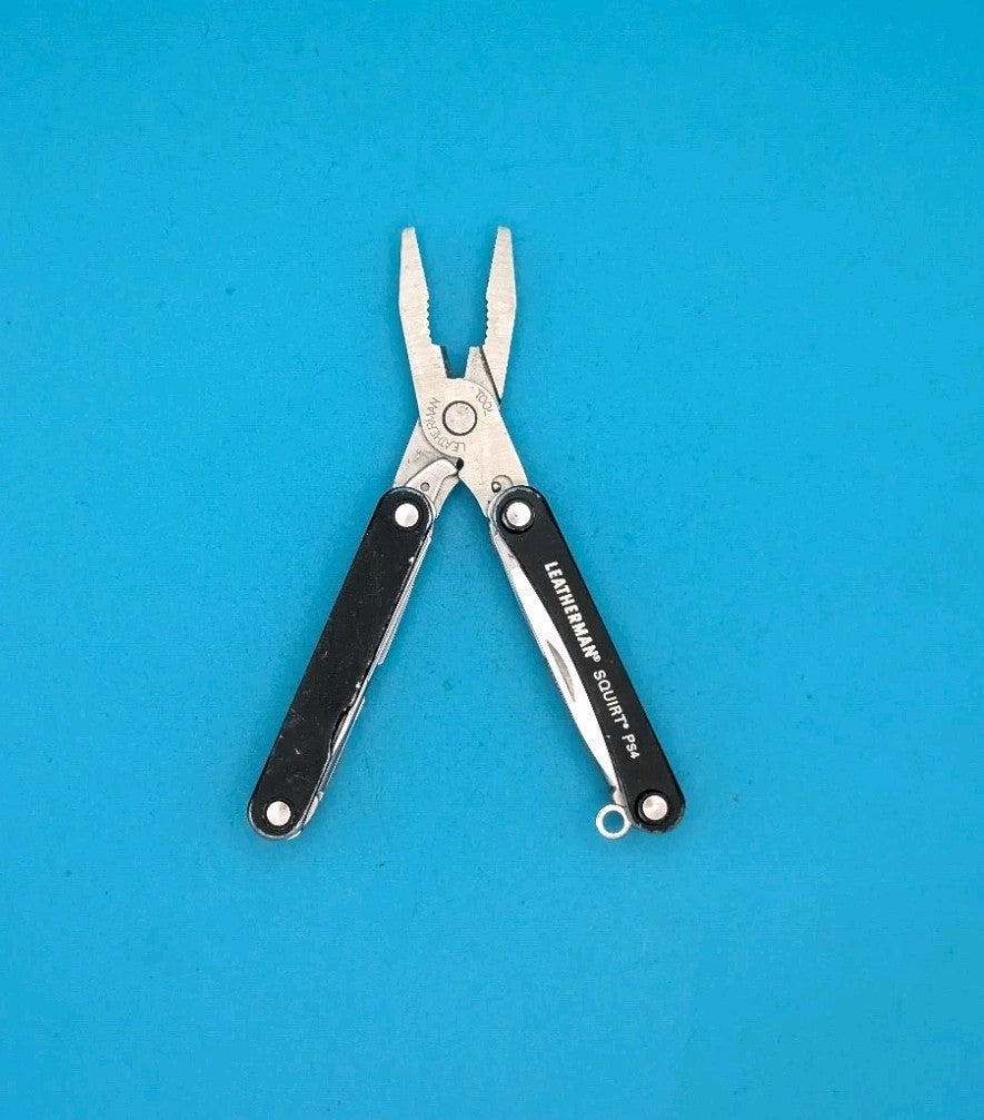 Leatherman SQUIRT PS4 Multi-Tool With Pliers Scissors Knife BLACK!