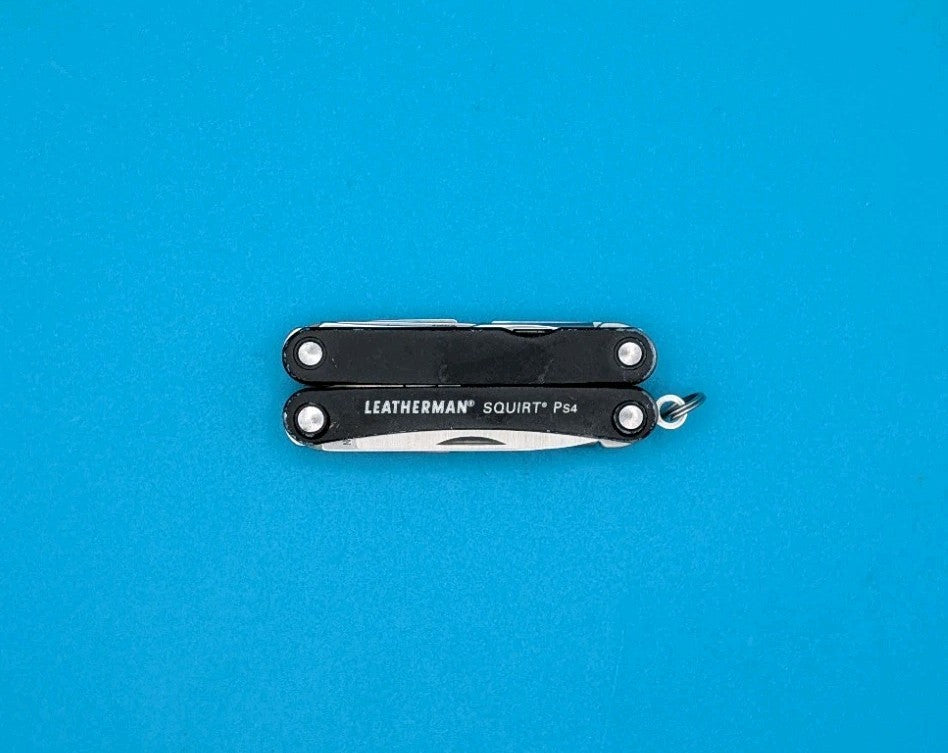 Leatherman SQUIRT PS4 Multi-Tool With Pliers Scissors Knife BLACK!