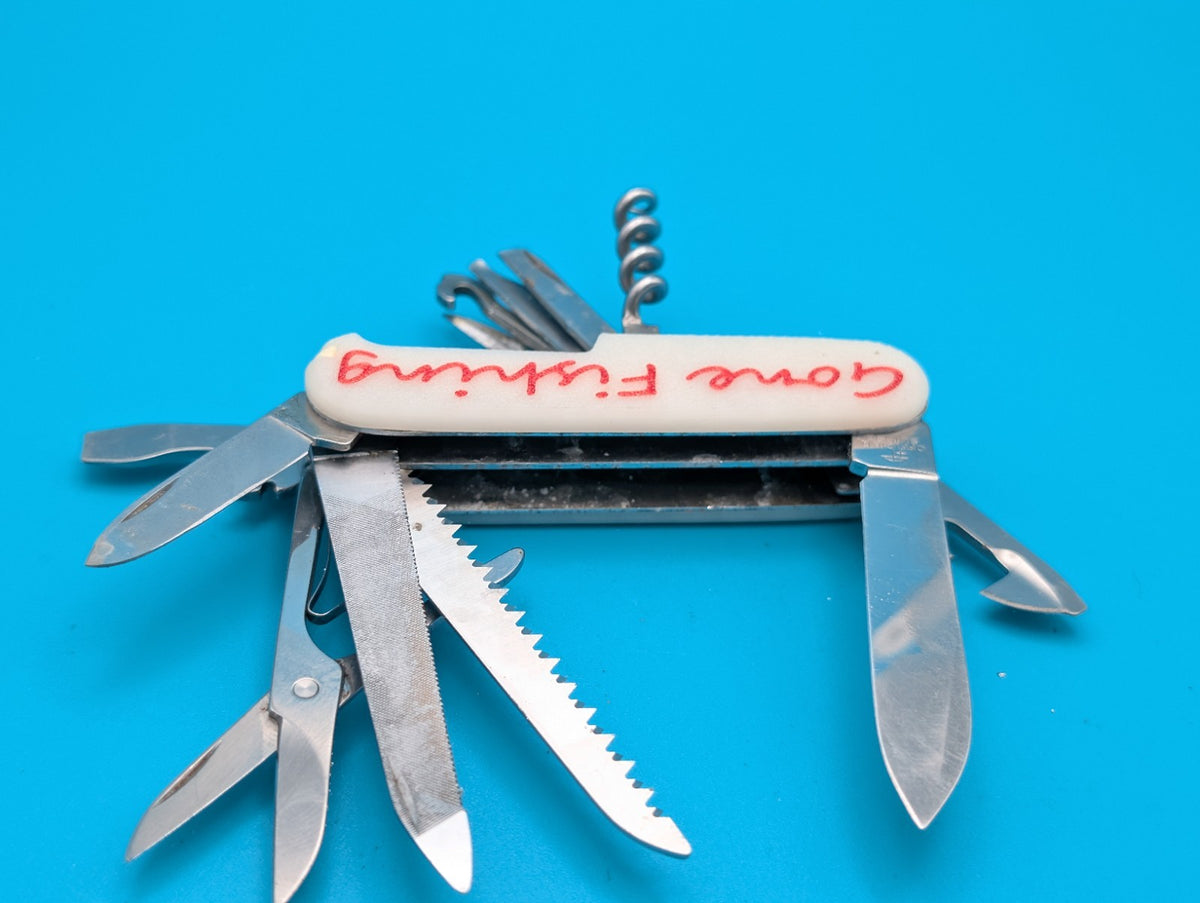 Custom Victorinox Ranger Glow in the Dark Knife Multi-Tool!