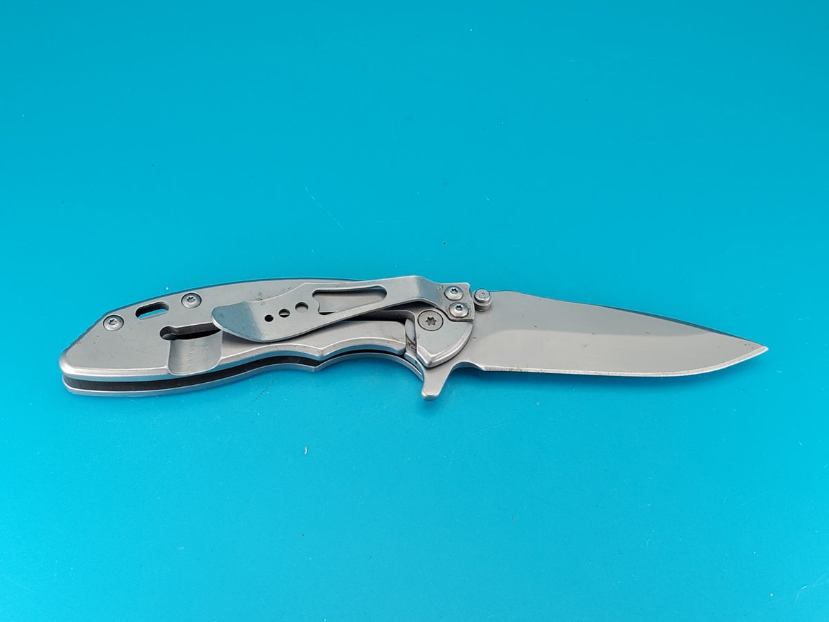 Gerber Torch I Frame Lock Plain Edge Blade Folding Pocket Knife!