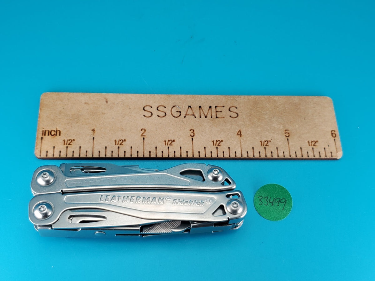 Leatherman Sidekick Multi-Tool, Knife, Pliers, Saw, Stainless!
