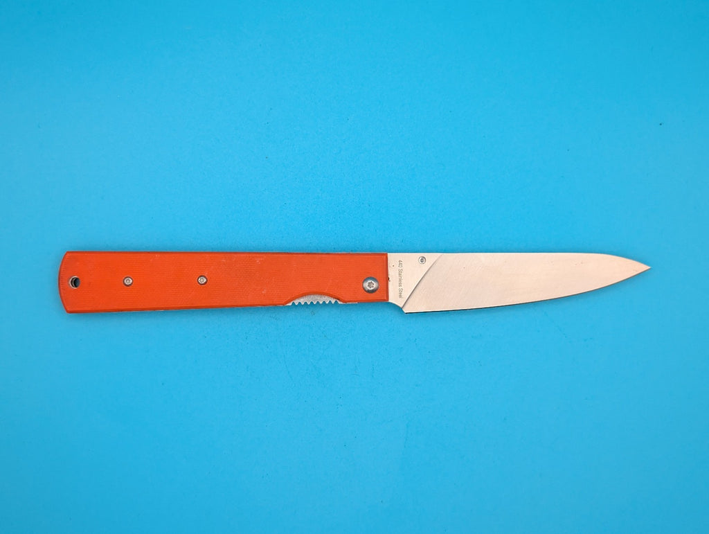 Miki Kitchen Knife Micarta Handle 440A Stainless Steel Blade Made In Japan