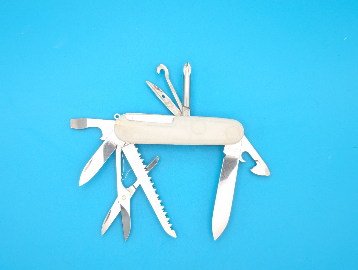 Custom Victorinox Fieldmaster Glow in the Dark Swiss Army Knife Multi Tool!