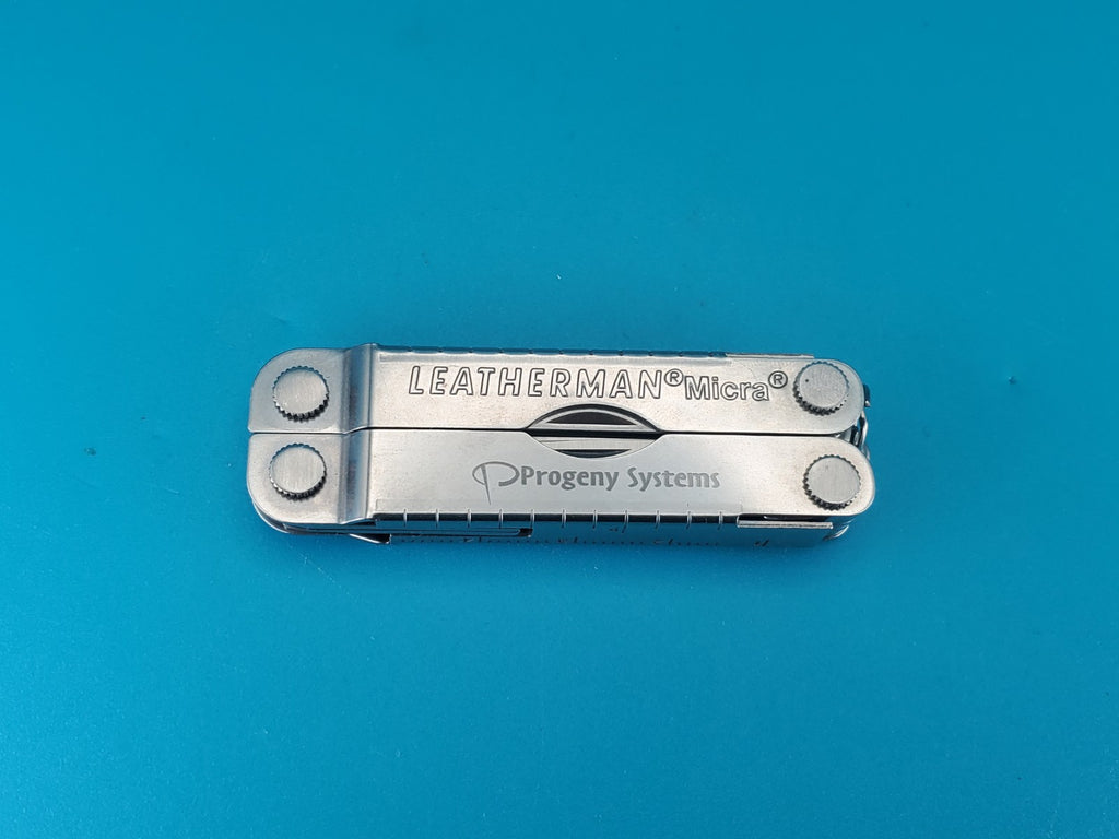 Leatherman Micra Multi-Tool, Knife, Scissors, Key Ring! PROGENY SYSTEMS