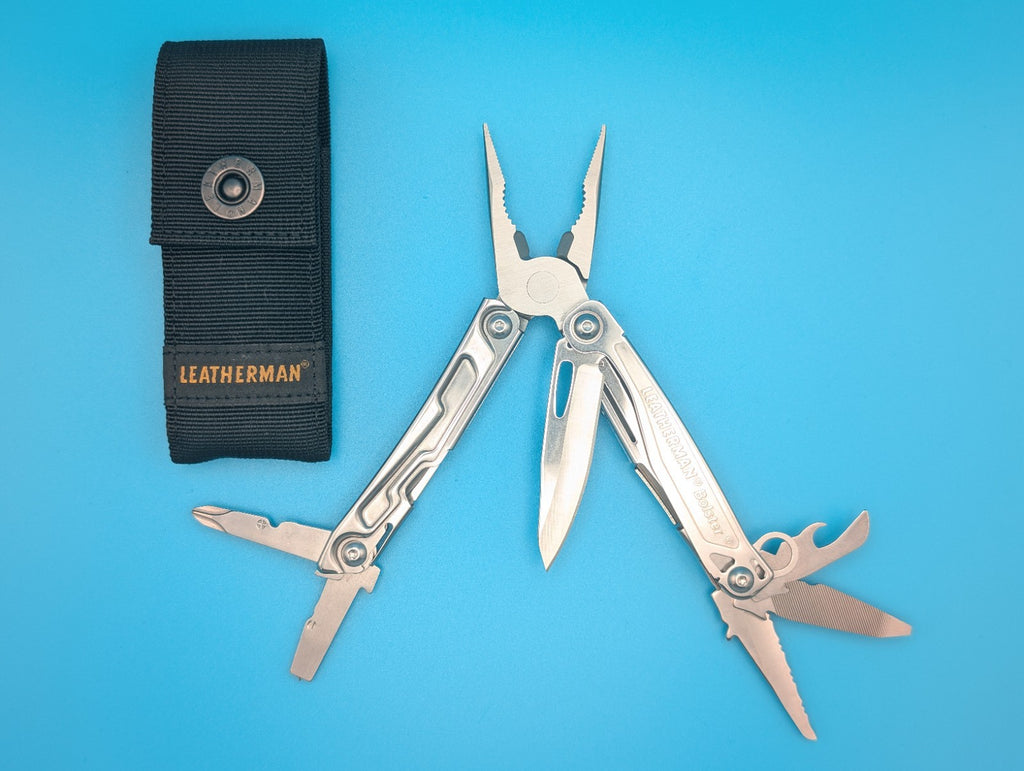 Leatherman Bolster 13 Tool Stainless Steel Multi-Tool! With Sheath!