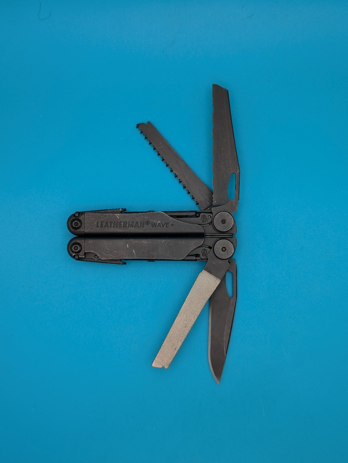 Leatherman Wave Plus + Multi-Tool! FAST SHIPPING! BLACK OXIDE!