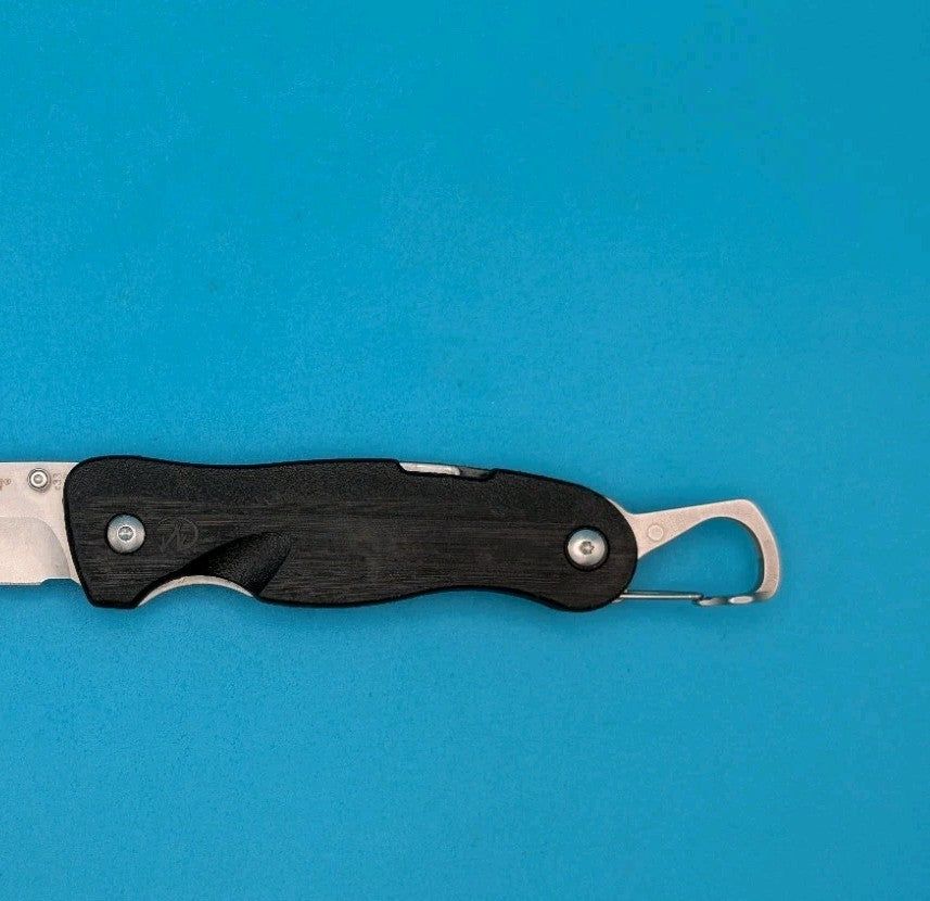Leatherman Crater C33 Plain Edge Pocket Knife! Black!