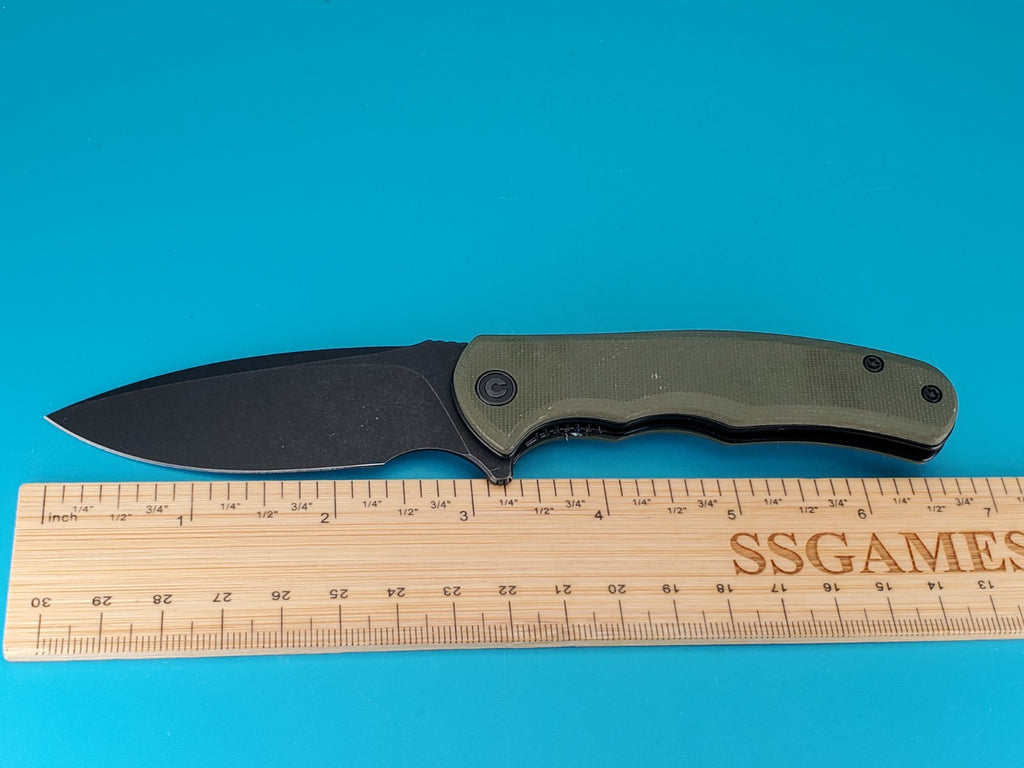 CIVIVI Mini Praxis Folding Pocket Knife, 2.98" D2 Steel Blade G10 Handle