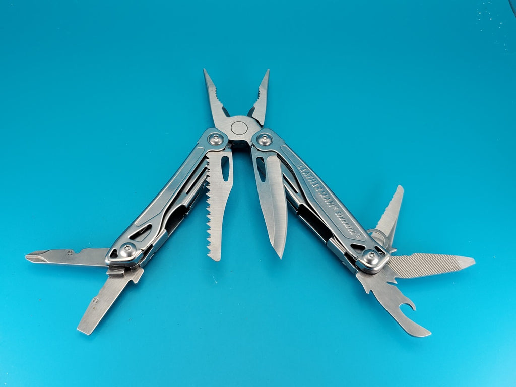 Leatherman Sidekick Multi-Tool, Knife, Pliers, Saw, Stainless! With Sheath!