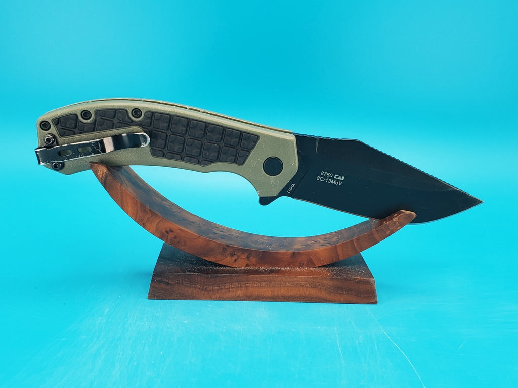 Kershaw 8760 Faultline Liner Lock Plain Edge Flipper Knife!