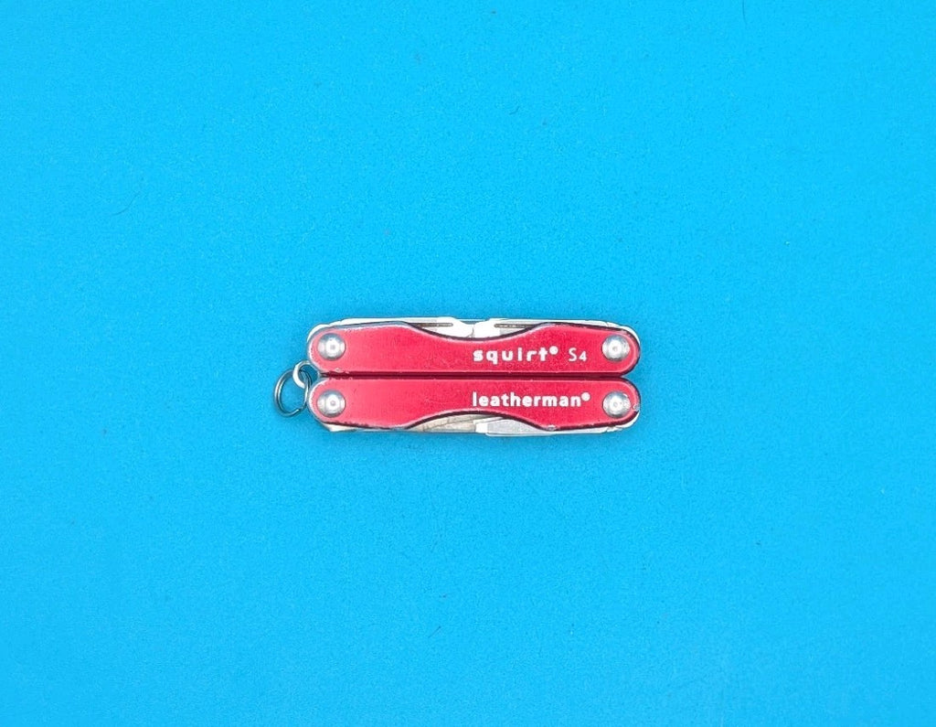 Leatherman "Squirt S4" Stainless Steel Multi Tool - RED!