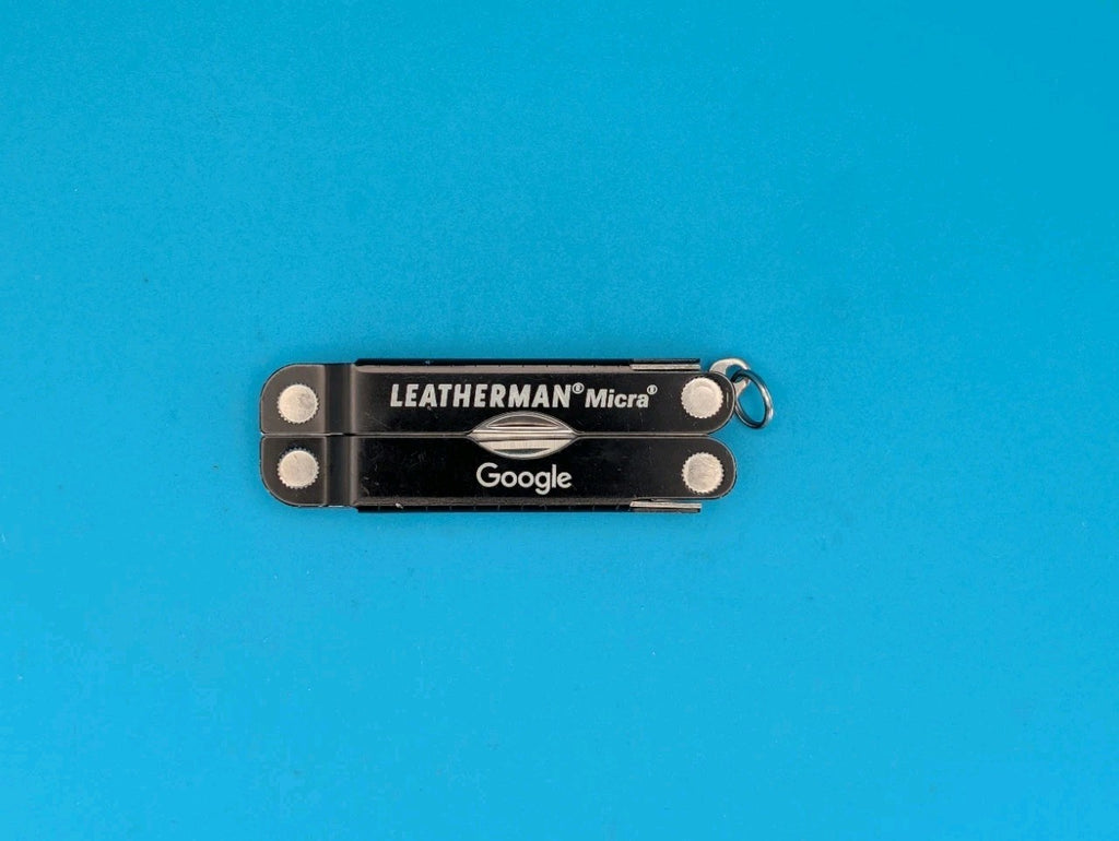 Leatherman Micra Multi-Tool, Knife, Scissors, Key Ring, Black! *GOOGLE*