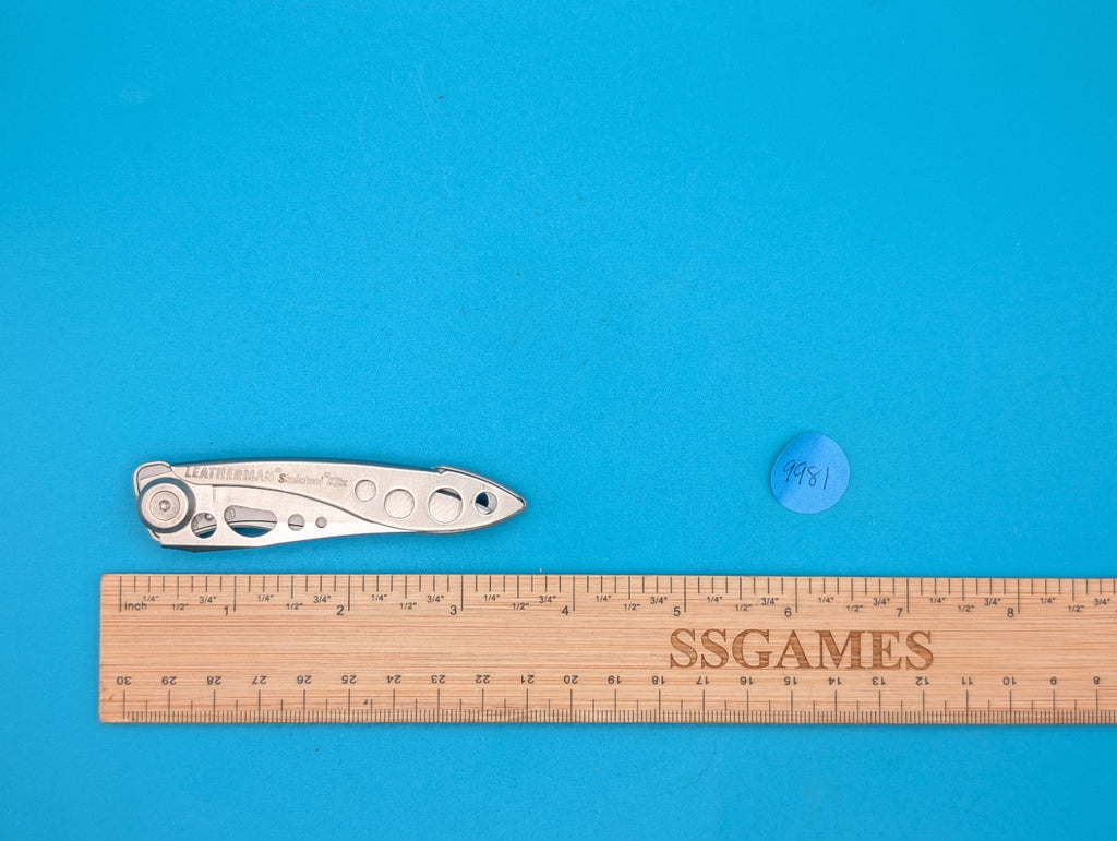Leatherman Skeletool KBx Pocket Knife w/ Bottle Opener, Silver