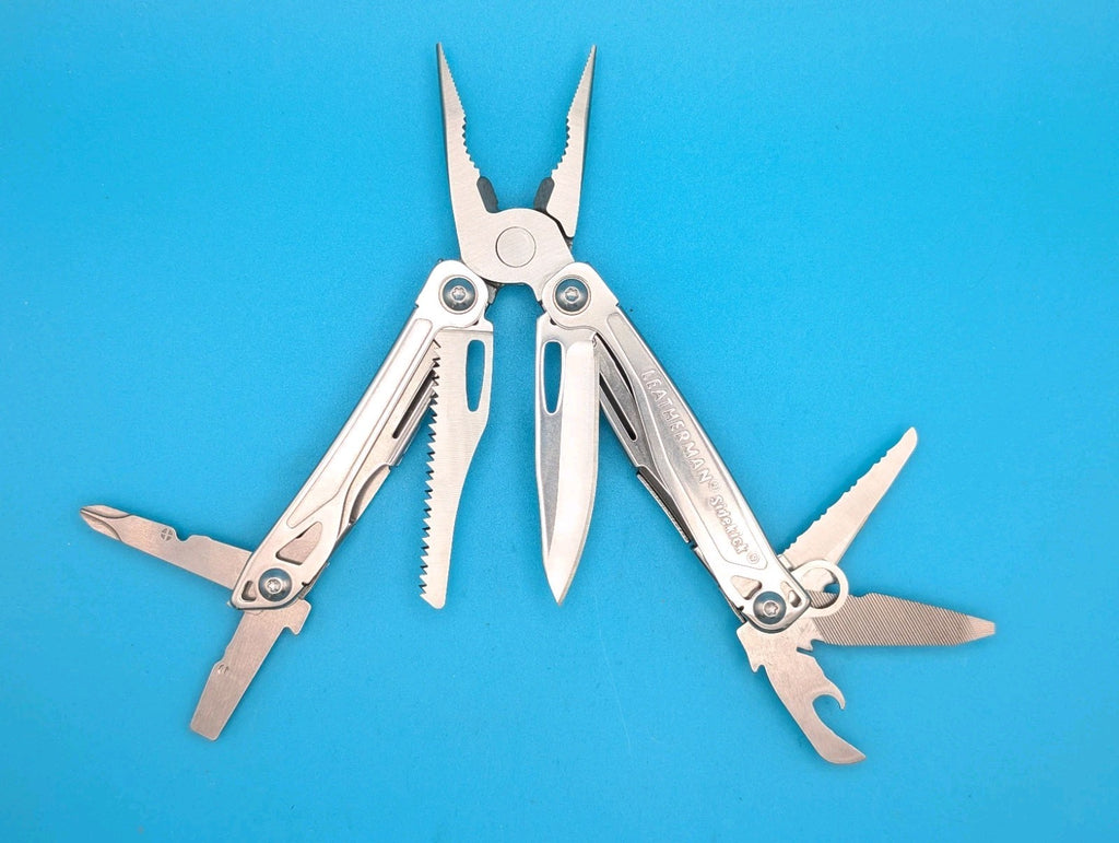 Leatherman Sidekick Multi-Tool, Knife, Pliers, Saw, Stainless! With Sheath!