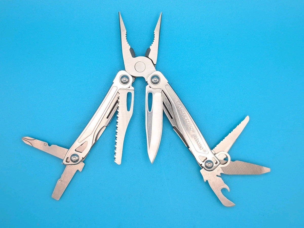 Leatherman Sidekick Multi-Tool, Knife, Pliers, Saw, Stainless! With Sheath!