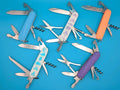 Custom Victorinox Glow in the Dark Swiss Army Knife Multi Tool! LOT OF 5!