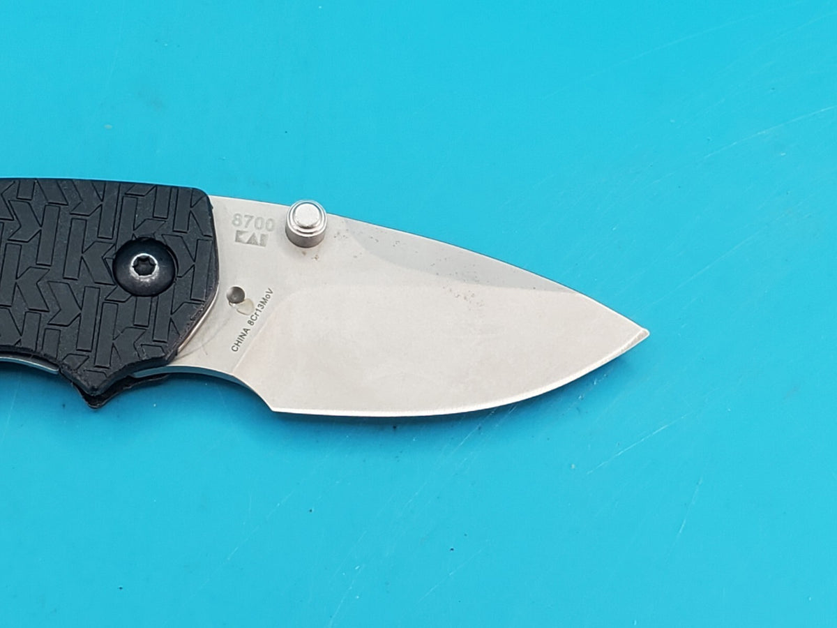 Kershaw Black "Shuffle" Small Folding Pocket Knife & Bottle Opener - 8700