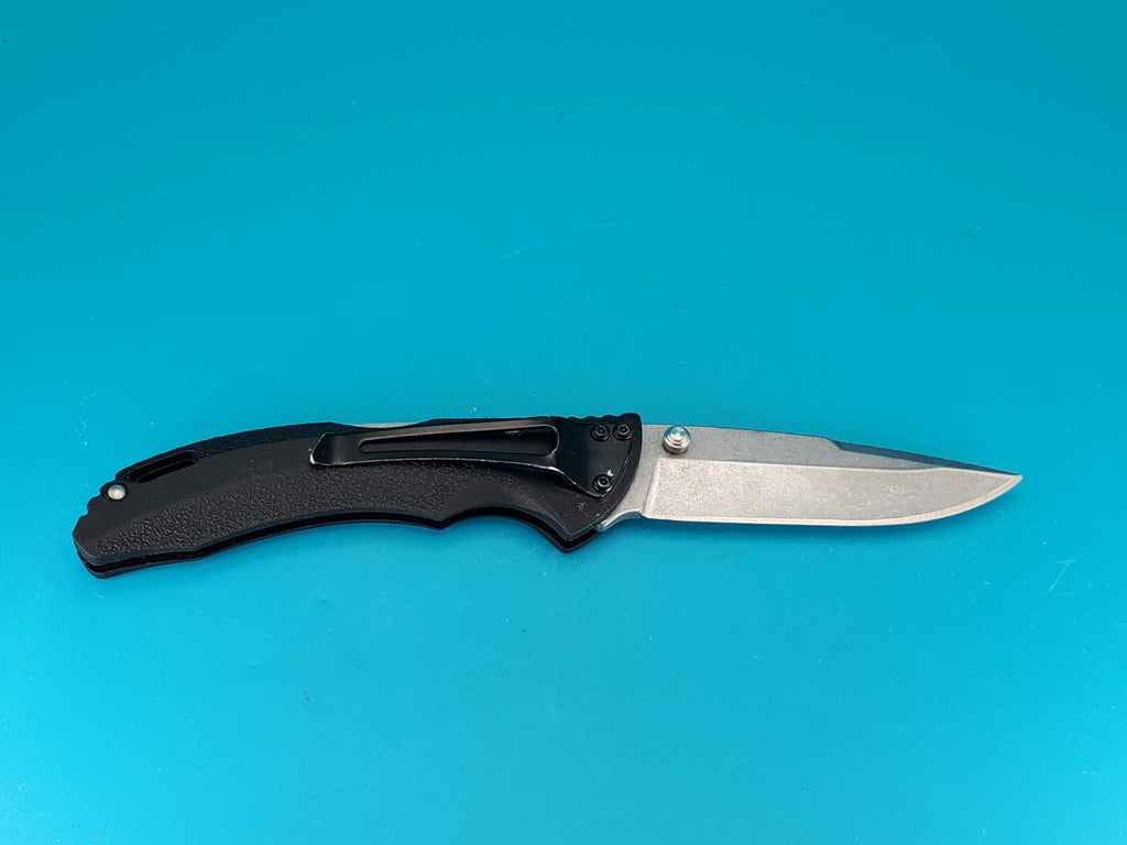 Buck USA 285 Black Lockback Folding Pocket Knife!