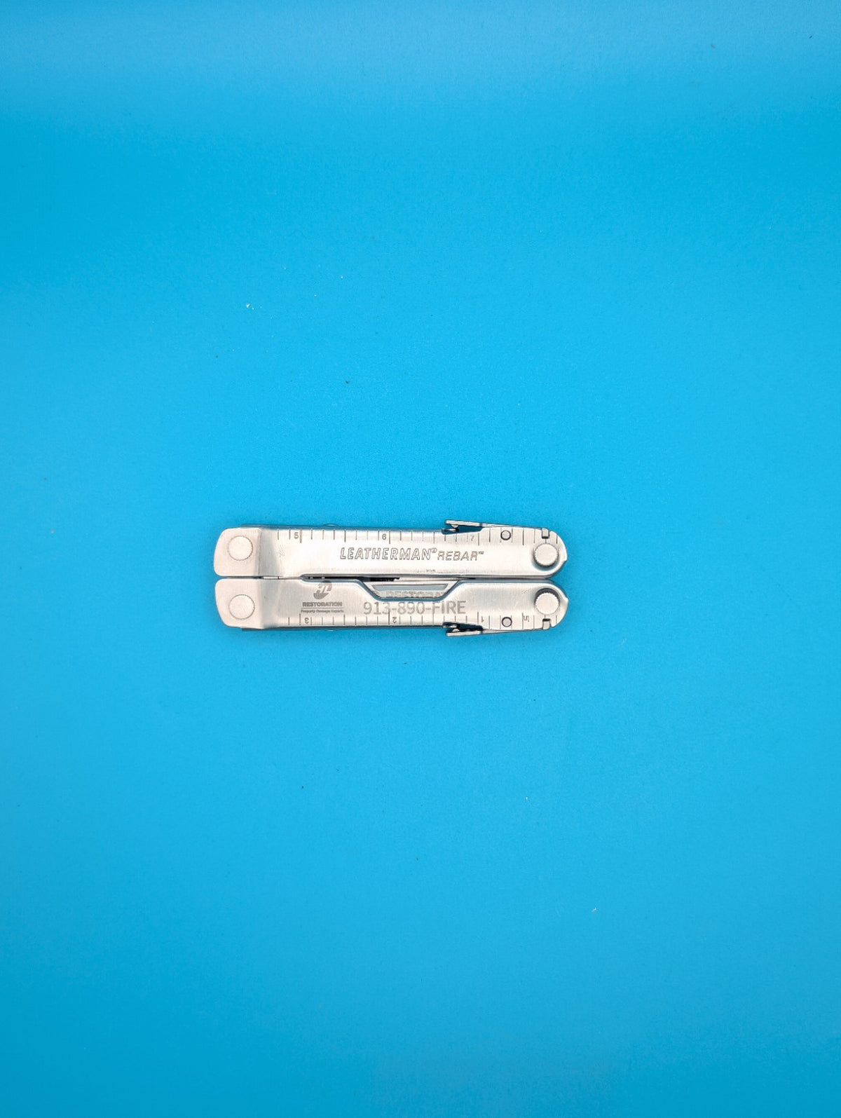Leatherman Rebar Multi-Tool! Free Shipping! *ADVERTISING ON HANDLE/BLADE*