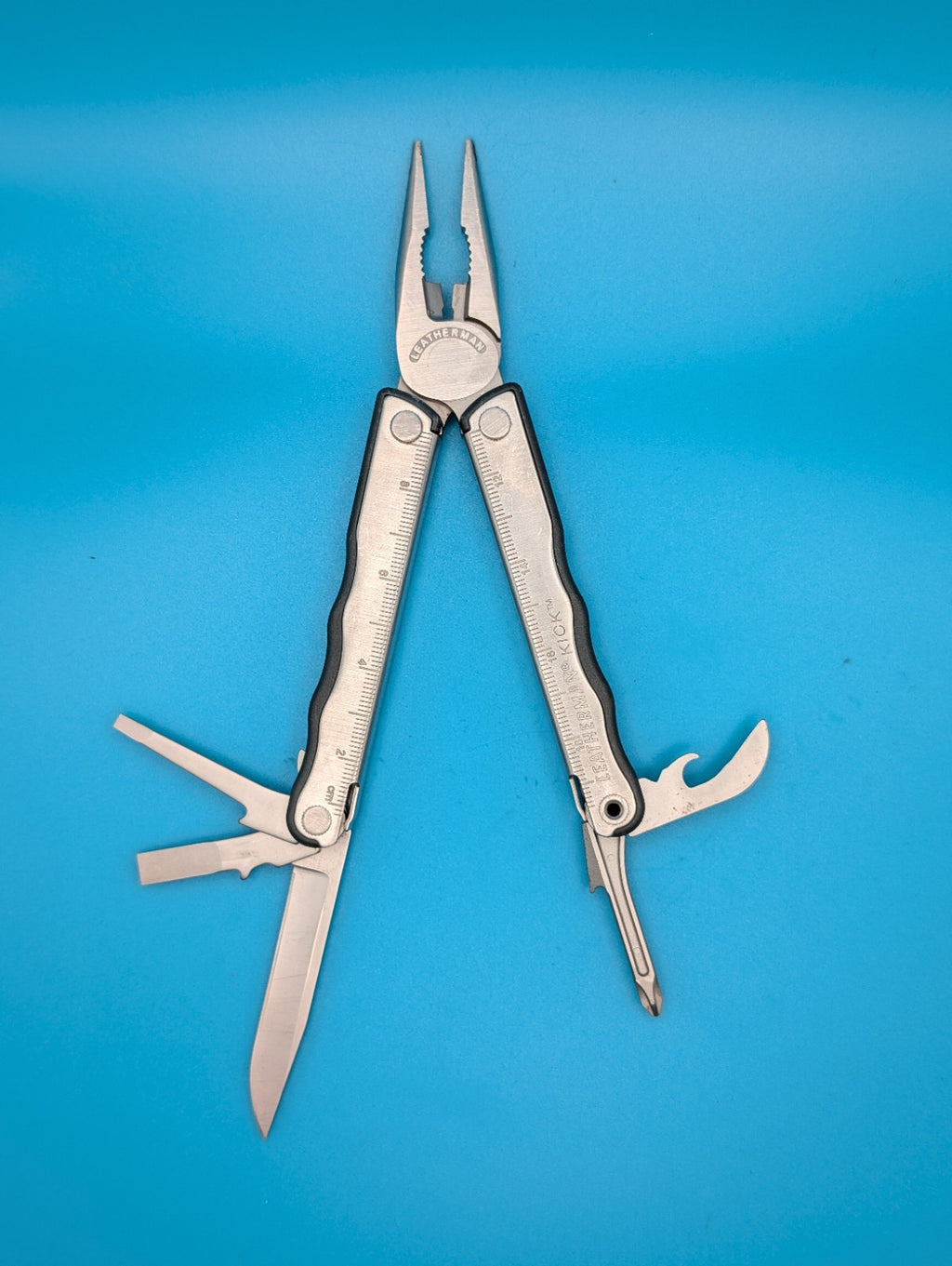 Leatherman Kick Multi-Tool, Knife, Pliers, Retired, Collectible!