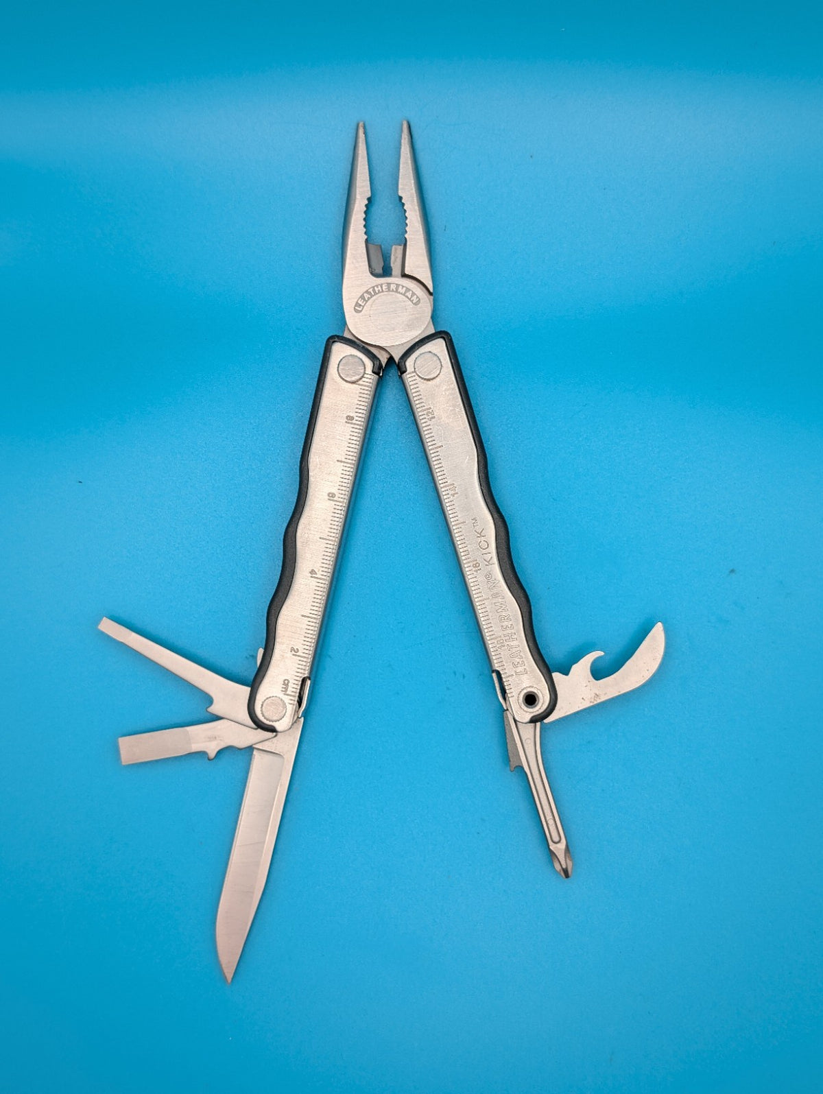 Leatherman Kick Multi-Tool, Knife, Pliers, Retired, Collectible!