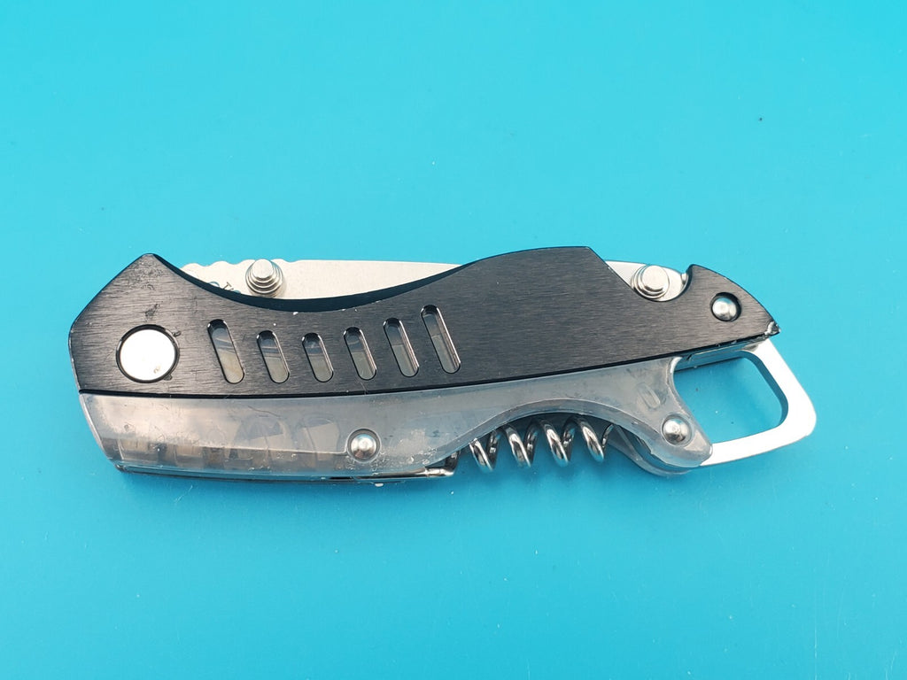 Buck Whittaker 760T Folding Pocket Knife Multi Tool Corkscrew