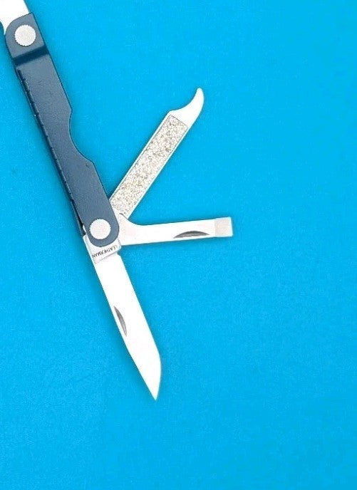 Leatherman Micra Multi-Tool, Knife, Scissors, Key Ring, Blue!