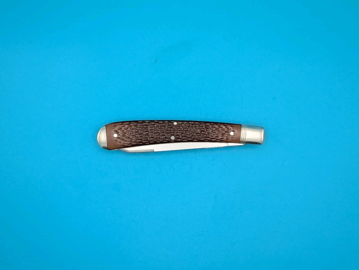 Remington R1273 Folding Blade Knife 9.5" X 5.25" Master Guide 1995 Bullet USA