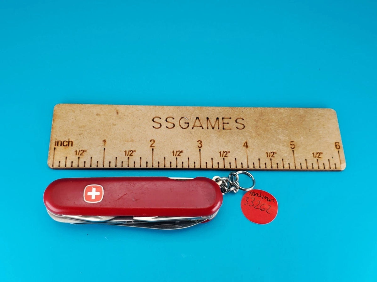 Wenger Handyman Red Swiss Army Knife Multi Tool!