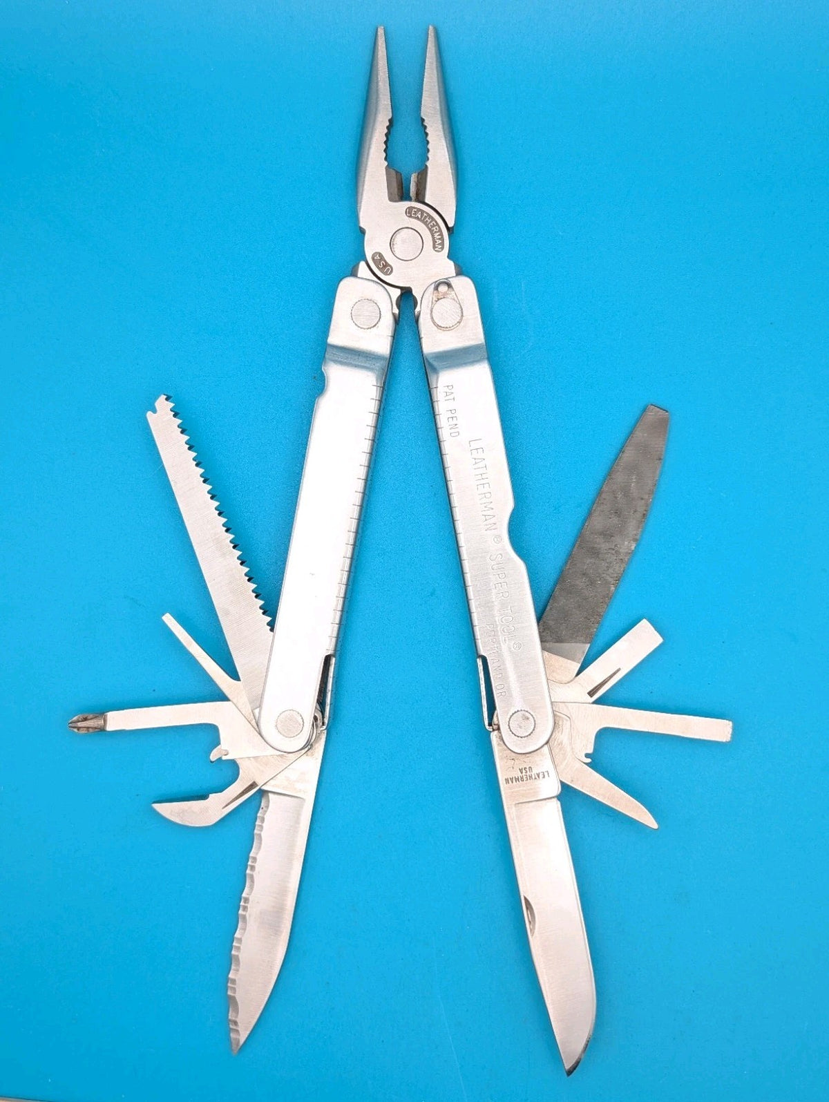 LEATHERMAN Super TOOL Multi Function Tool PLIERS, Stainless! 01-97 DATE!