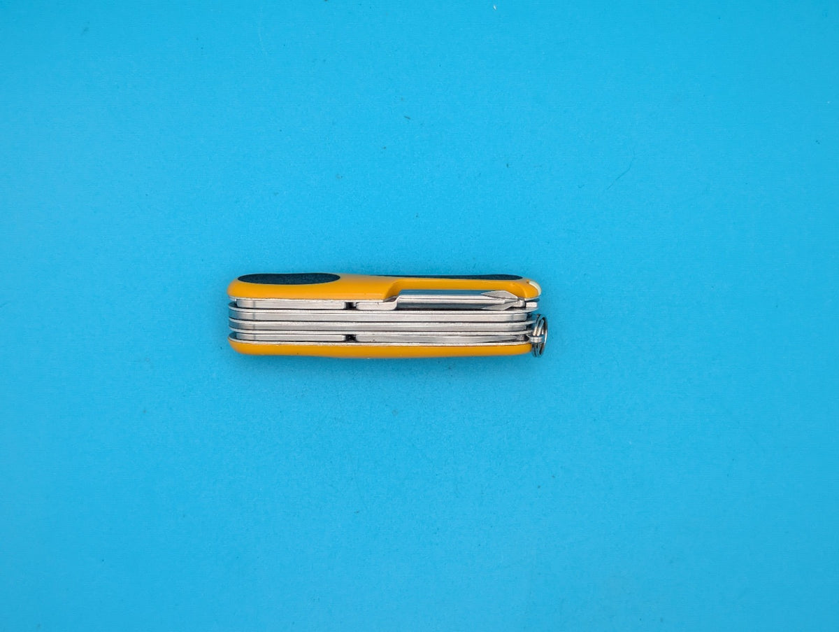 Victorinox EvoGrip S18 Yellow & Black Swiss Army Knife Multi Tool