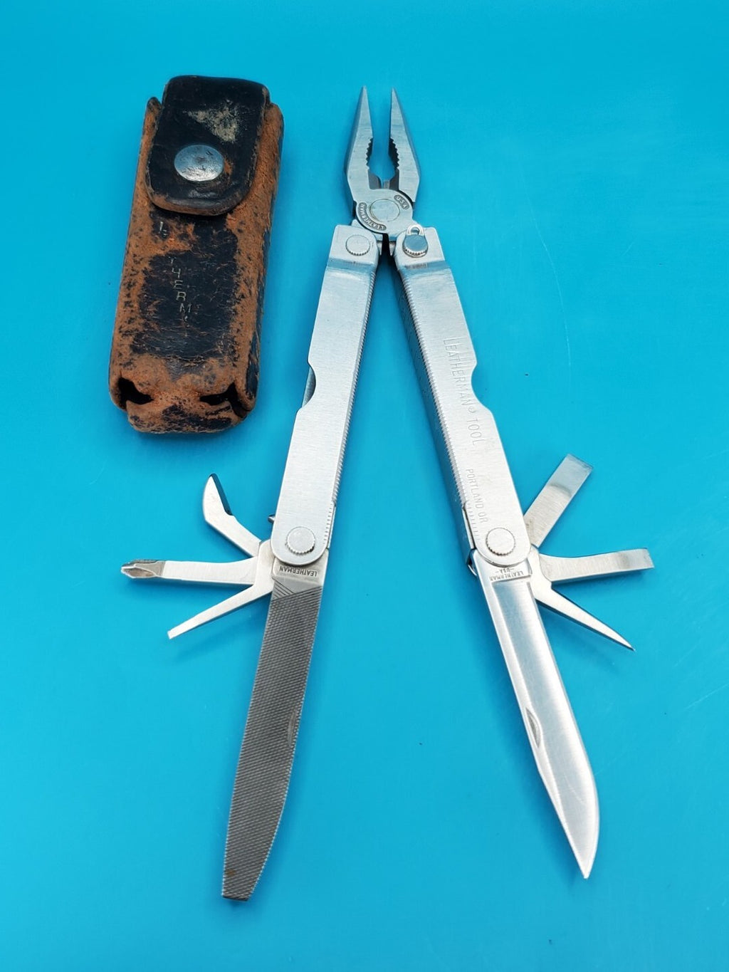 Leatherman PST Multi Tool! 08/98 Date Stamp! With Sheath!