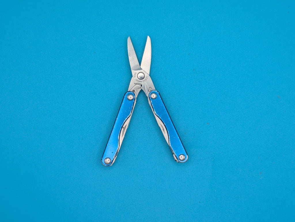 Leatherman Squirt S4 Multi-Tool, Key Ring, Retired, Blue