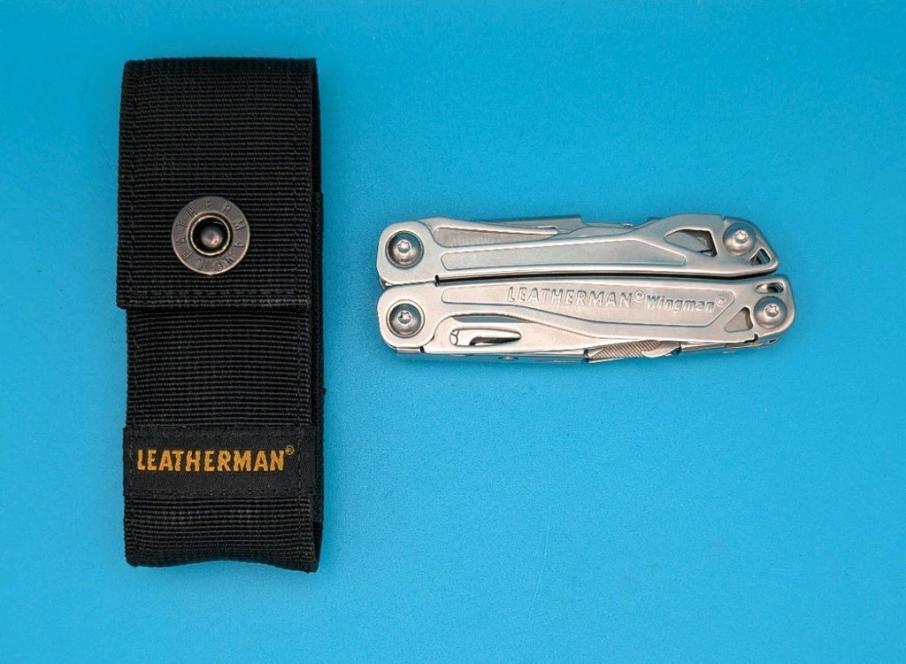 LEATHERMAN WINGMAN MULTI-TOOL! FAST SHIPPING! WITH SHEATH!