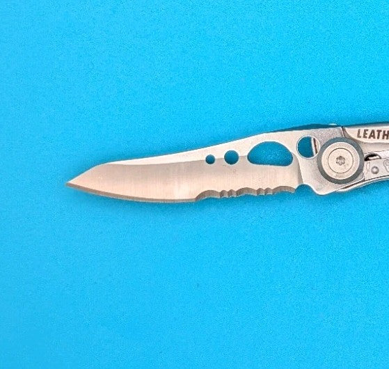 Leatherman Skeletool KBX Pocket Knife w/ Bottle Opener, SILVER!