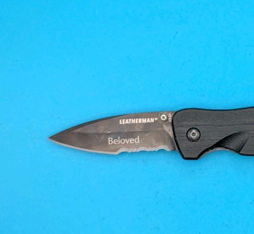 Leatherman Crater C33X Combo Edge Pocket Knife! Black!