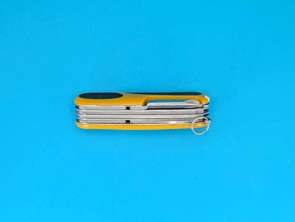 Victorinox EvoGrip S18 Yellow & Black Swiss Army Knife Multi Tool!