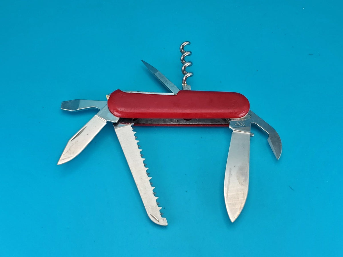 Wenger Backpacker 2 Red Swiss Army Knife Multi Tool!