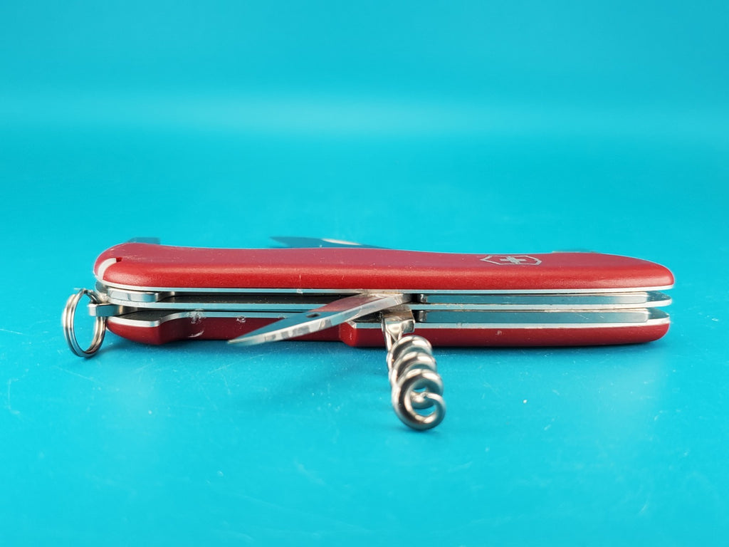 Victorinox Picnicker Red Swiss Army Knife Multi Tool! Original Slide Lock!