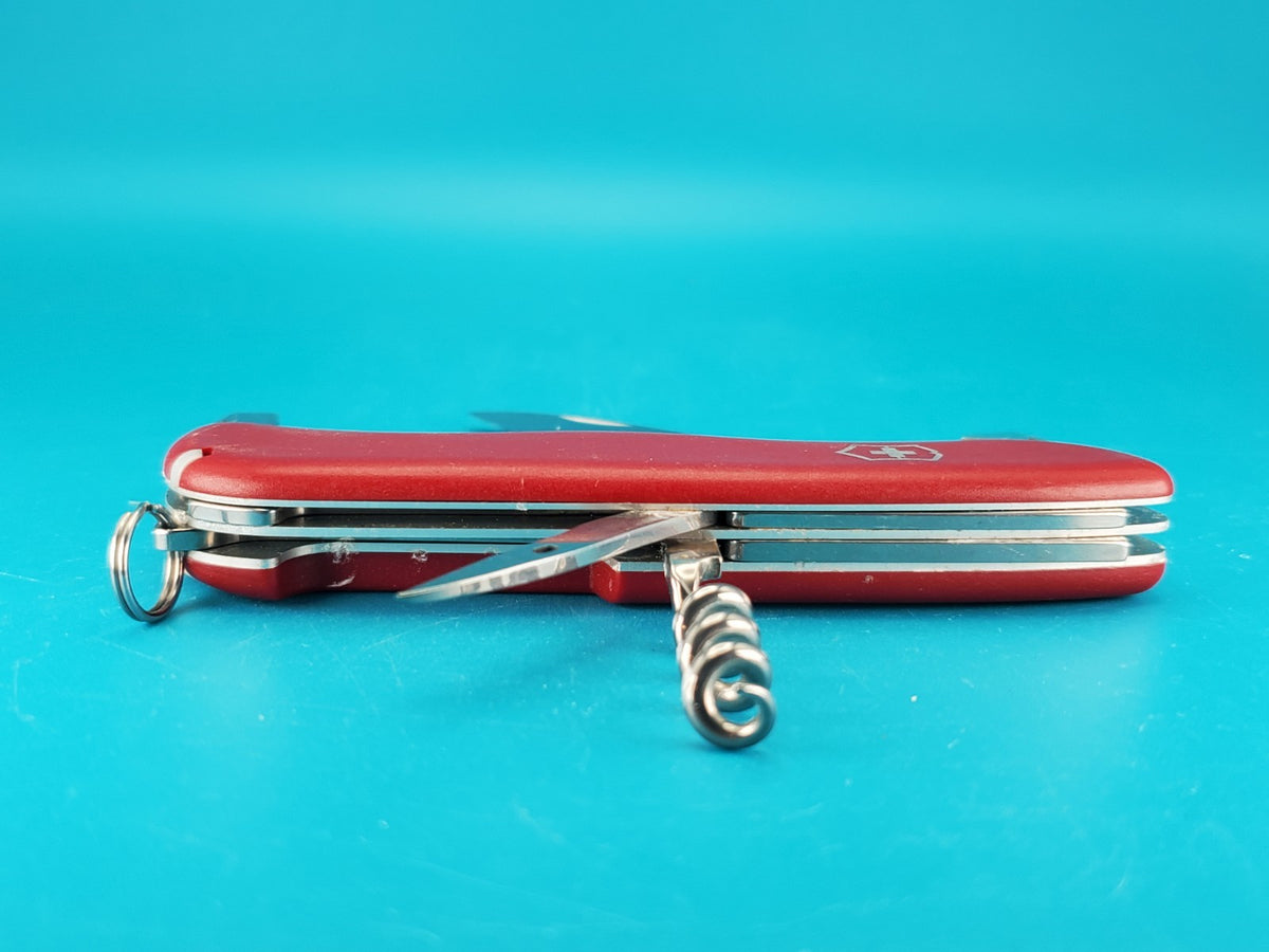 Victorinox Picnicker Red Swiss Army Knife Multi Tool! Original Slide Lock!