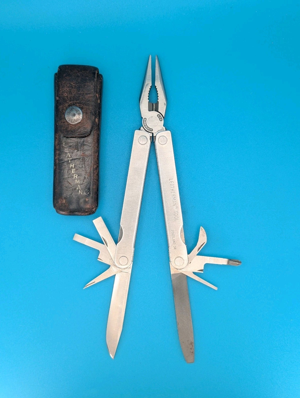 Leatherman PST Multi Tool! 08/96 Date Stamp! With Sheath! *JMK*