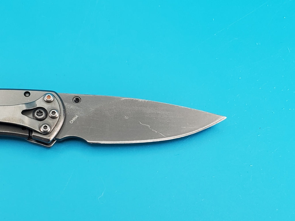 Buck Knives 327 Nobleman-Stainless Folding Pocket Knife!