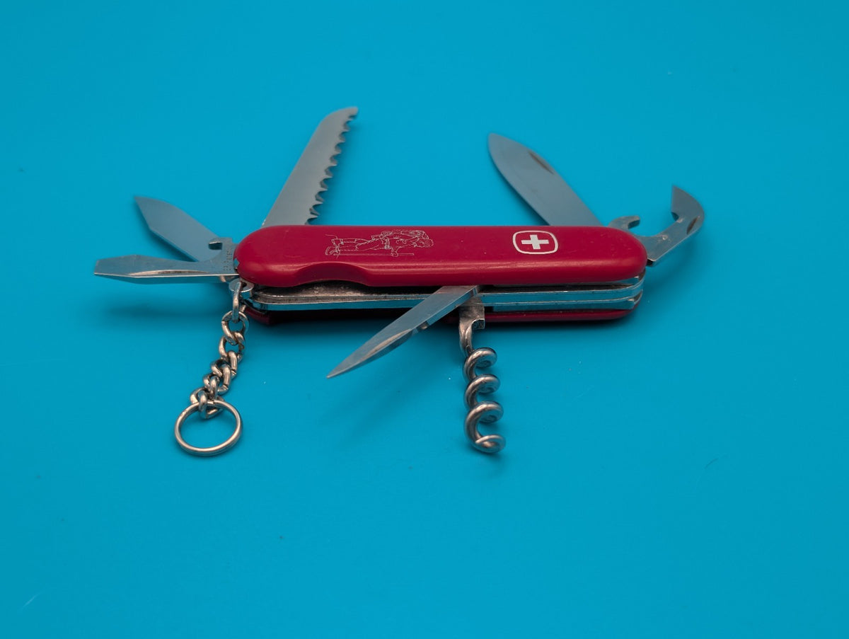 Wenger Alpine Backpacker Swiss Army Knife Multi Tool!
